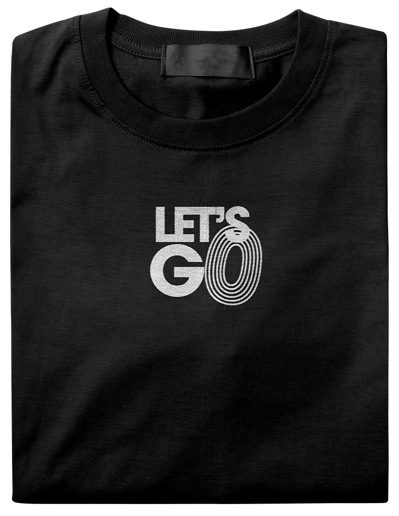 LET'S GO mockup