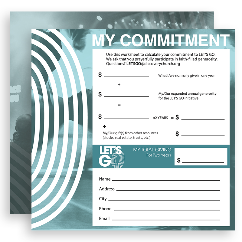 Commitment Card
